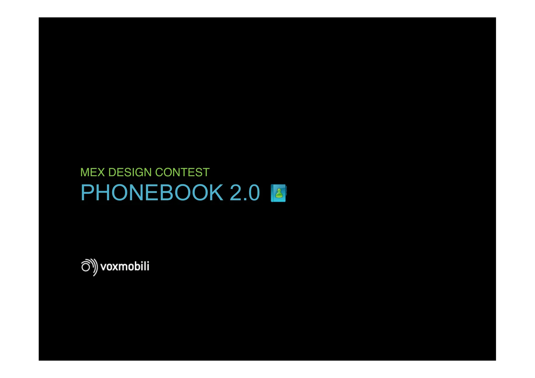 VOX MOBILI Phonebook 2.0